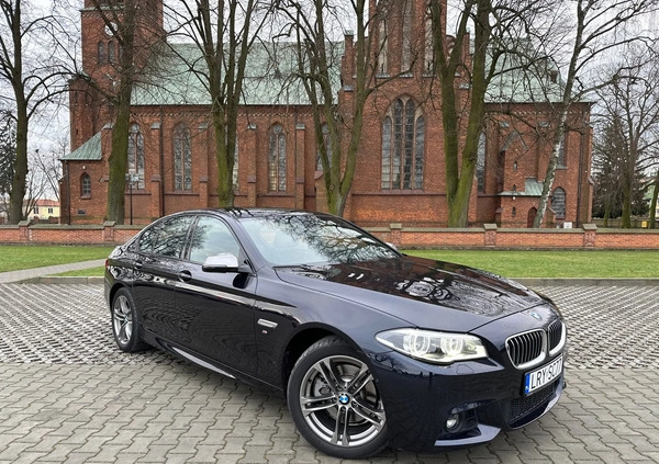 BMW Seria 5 cena 79500 przebieg: 83000, rok produkcji 2014 z Ryki małe 704